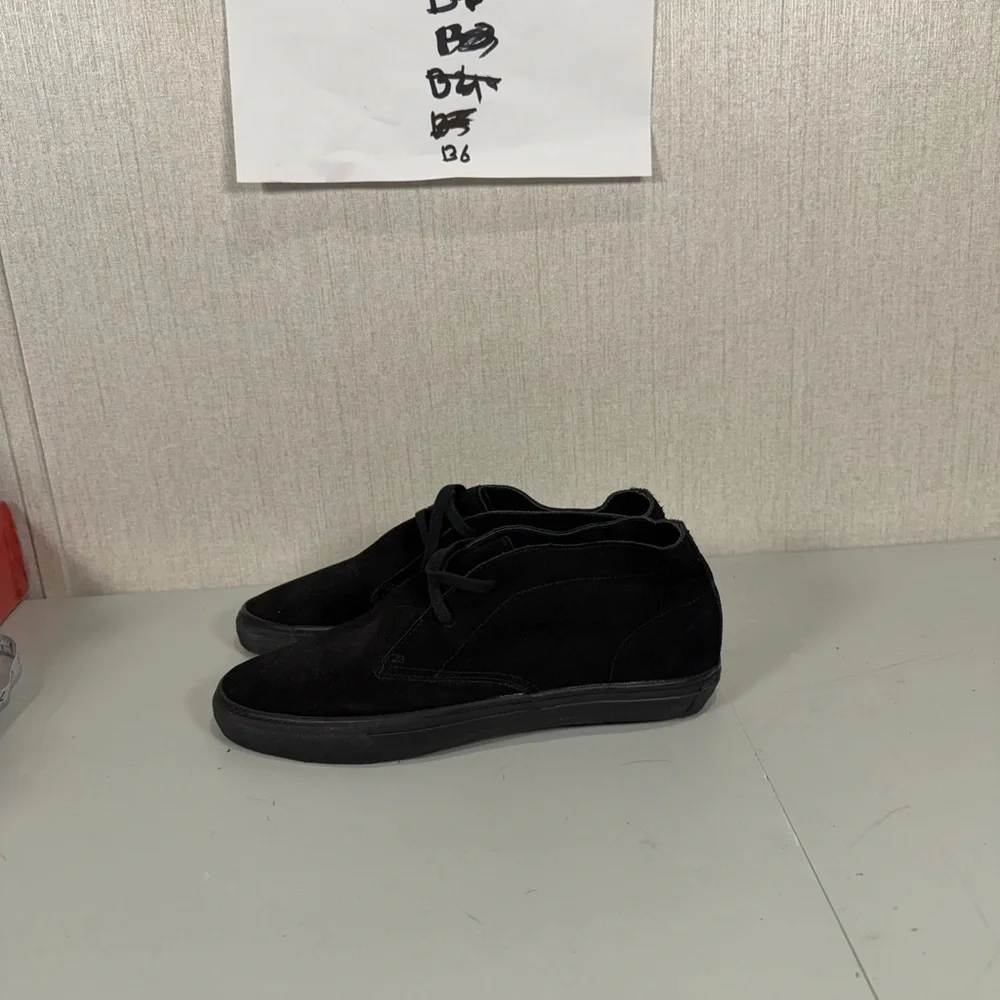 Men's Black Suede Shoes‎